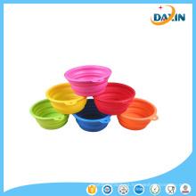 Envío gratis Pet Products Silicone Bowl Pet plegable Portable Dog Bowls